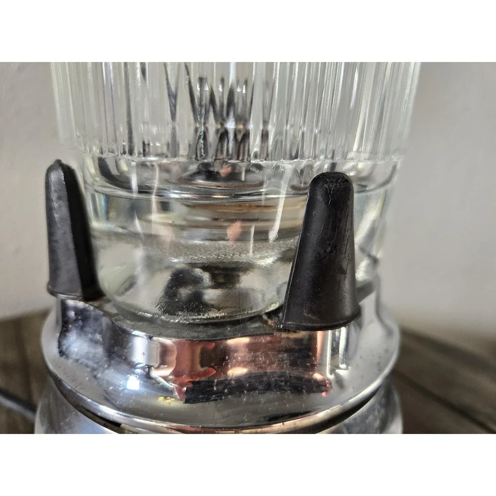 Vintage 1930 Waring Blendor Model SS Beehive Ribbed Blender Jar Works MCM Retro